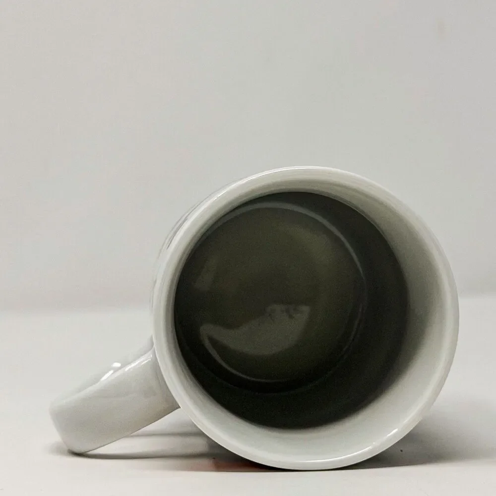 Danica Studio Secret Garden Cat Mug Botanical Floral Coffee Cup Ceramic - Picture 3 of 5